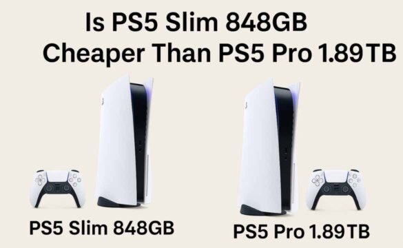 Is PS5 Slim 848GB Cheaper Than PS5 Pro 1.89TB